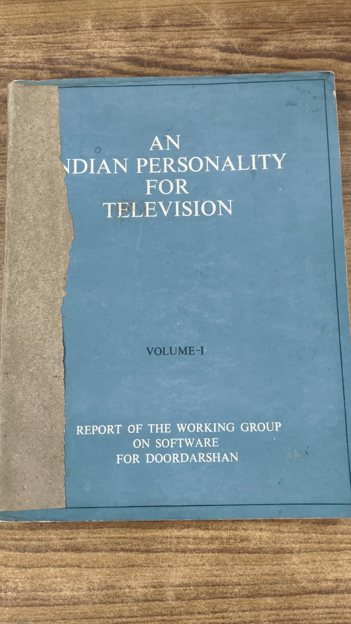 An Indian Personality For Television